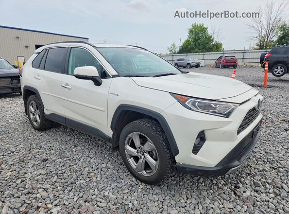 2T3DWRFV7LW055715 2020 TOYOTA RAV4 White Передня права чверть