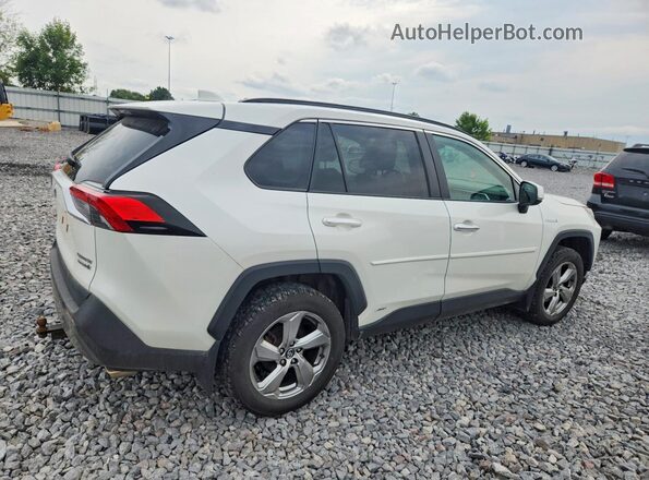 2T3DWRFV7LW055715 2020 TOYOTA RAV4 White Задня права чверть