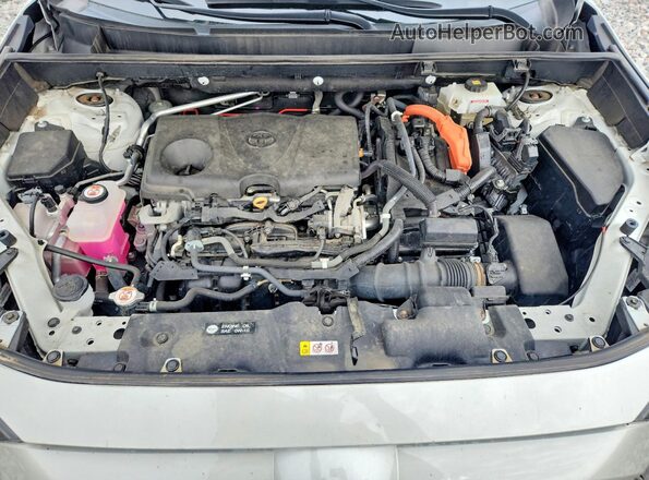 2T3DWRFV7LW055715 2020 TOYOTA RAV4 White Вид задньої частини салону