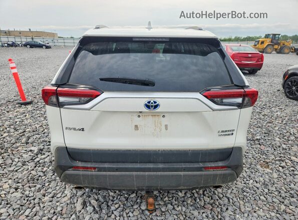 2T3DWRFV7LW055715 2020 TOYOTA RAV4 White Вид ззаду