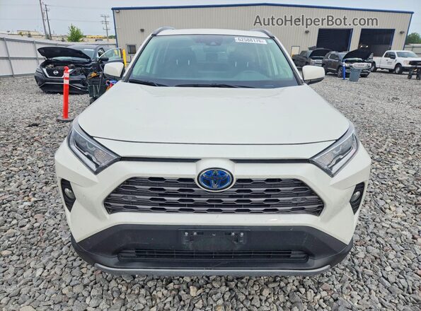 2T3DWRFV7LW055715 2020 TOYOTA RAV4 White Вид спереду