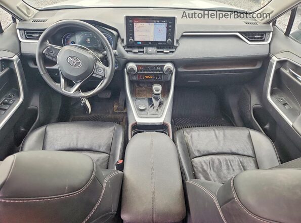 2T3DWRFV7LW055715 2020 TOYOTA RAV4 White Вид панелі приладів