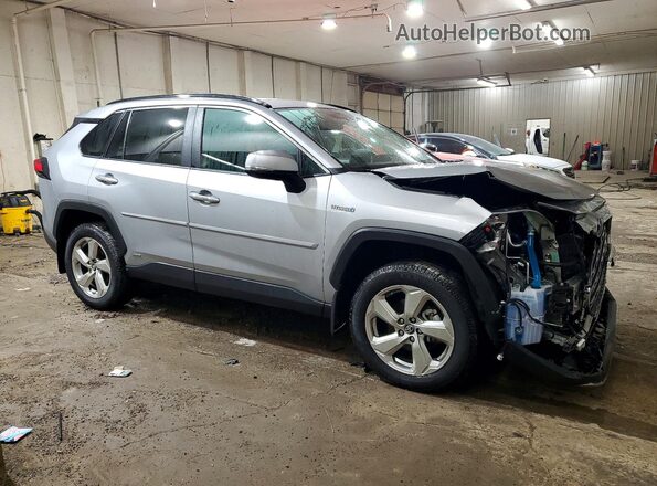 2T3DWRFV8KW028280 2019 TOYOTA RAV4 Серебряный Передняя правая четверть