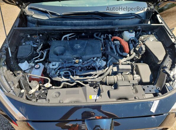 2T3DWRFV8SW268493 2025 TOYOTA RAV4 Black Vista del compartimento del motor