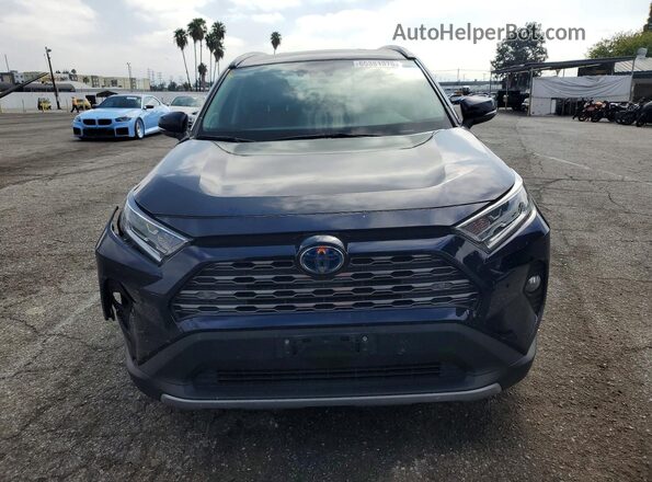 2T3DWRFVXKW035974 2019 TOYOTA RAV4 Синий Вид спереди