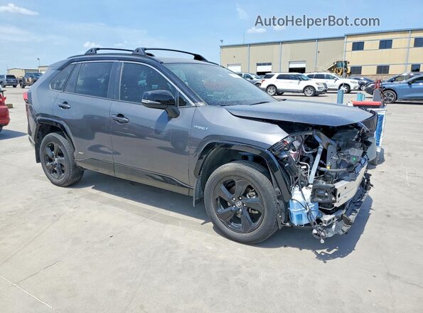 2T3E6RFV1MW009402 2021 TOYOTA RAV4 Gray Front right