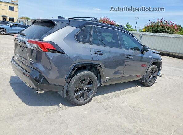 2T3E6RFV1MW009402 2021 TOYOTA RAV4 Gray Rear right