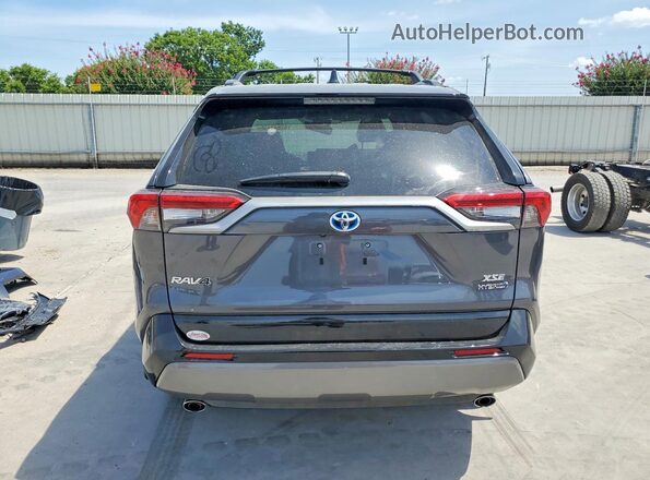 2T3E6RFV1MW009402 2021 TOYOTA RAV4 Gray Rear view