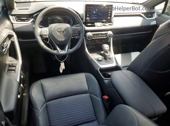 2T3E6RFV1MW009402 2021 TOYOTA RAV4 Gray Dashboard view