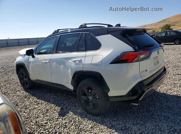 2T3E6RFV1MW017483 2021 TOYOTA RAV4 White Rear left