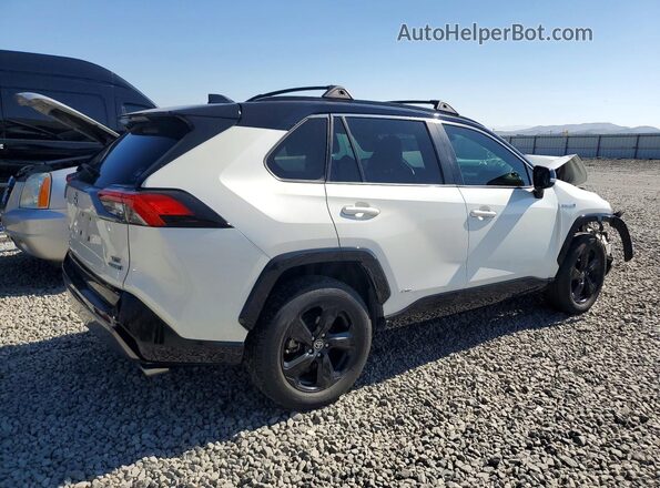 2T3E6RFV1MW017483 2021 TOYOTA RAV4 White Rear right