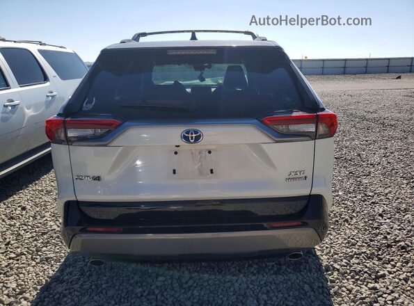 2T3E6RFV1MW017483 2021 TOYOTA RAV4 White Rear view