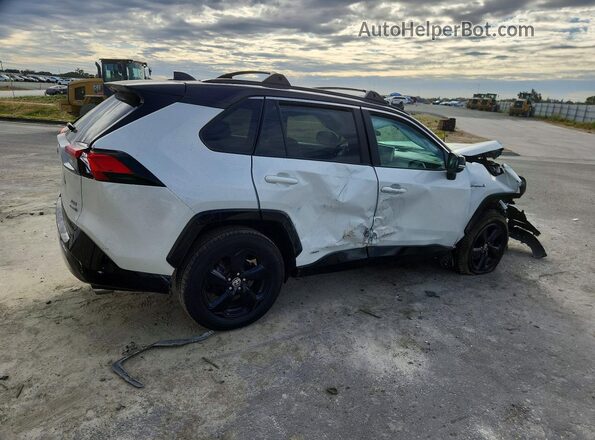 2T3E6RFV1MW022599 2021 TOYOTA RAV4 White Հետևի աջ
