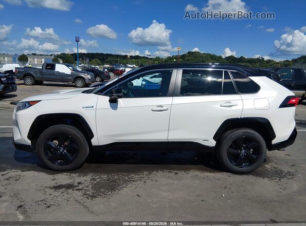 2T3E6RFV4LW001941 2020 TOYOTA RAV4 HYBRID White 360 interior view
