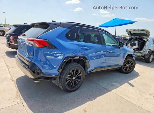 2T3E6RFV5PW038874 2023 TOYOTA RAV4 Blue Tył prawy