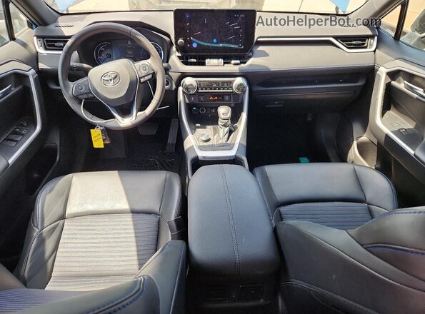 2T3E6RFV5PW038874 2023 TOYOTA RAV4 Blue Widok deski rozdzielczej