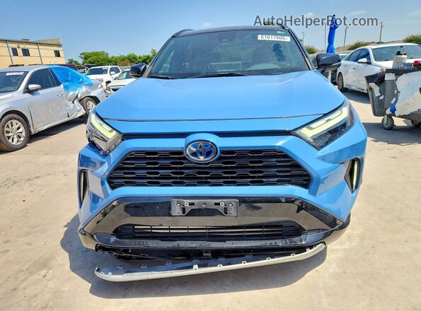 2T3E6RFV5PW038874 2023 TOYOTA RAV4 Blue Widok z przodu