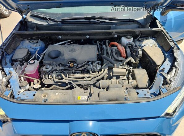 2T3E6RFV5PW038874 2023 TOYOTA RAV4 Blue Widok komory silnika