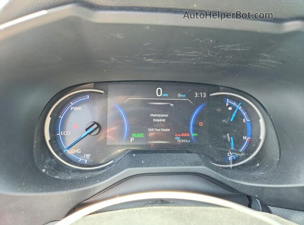 2T3E6RFV5PW038874 2023 TOYOTA RAV4 Blue Widok zestawu wskaźników