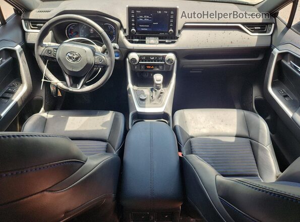 2T3E6RFV7MW006617 2021 TOYOTA RAV4 White Dashboard view