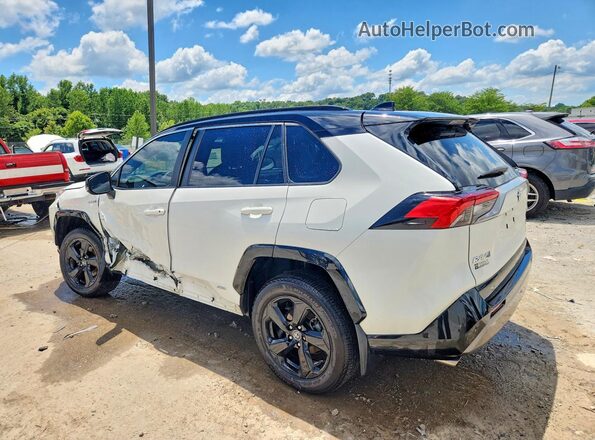 2T3E6RFV7MW006617 2021 TOYOTA RAV4 White Rear left