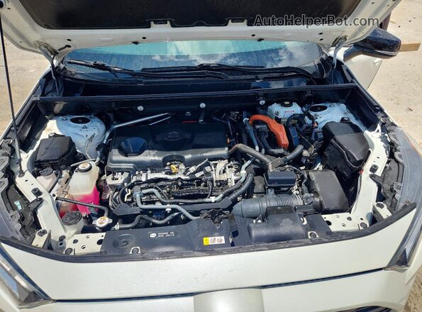 2T3E6RFV7MW006617 2021 TOYOTA RAV4 White Rear interior view