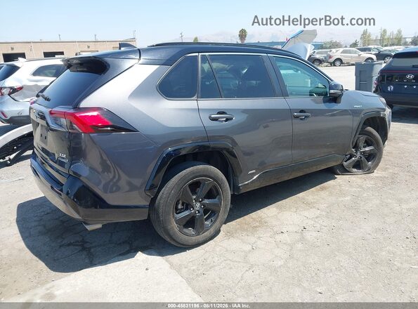 2T3E6RFV9MW009986 2021 TOYOTA RAV4 HYBRID Gray Հետևի աջ