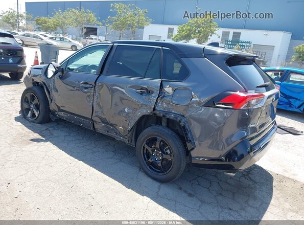 2T3E6RFV9MW009986 2021 TOYOTA RAV4 HYBRID Gray Հետևի ձախ