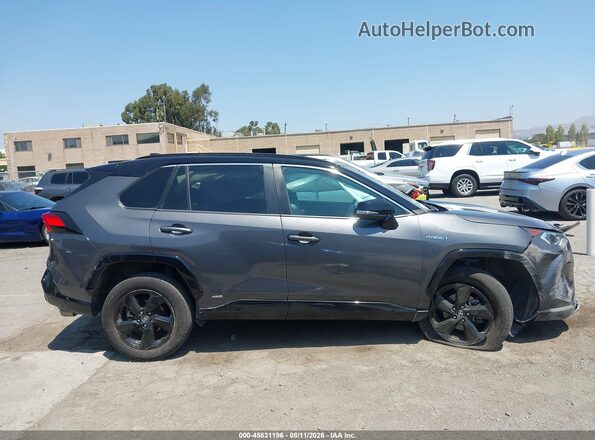 2T3E6RFV9MW009986 2021 TOYOTA RAV4 HYBRID Gray Սալոնի հետևի տեսք