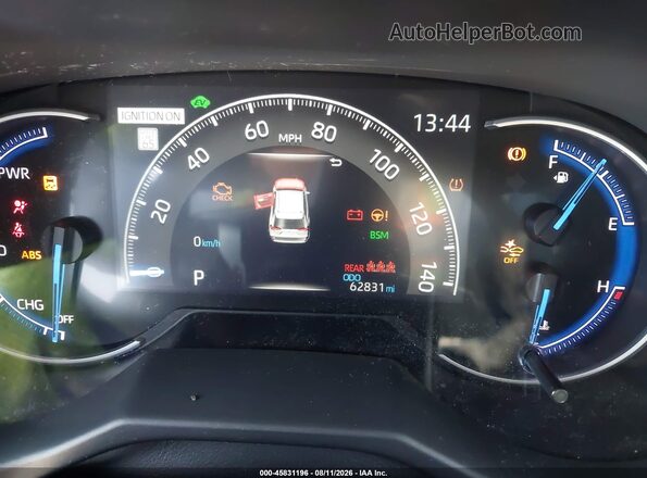 2T3E6RFV9MW009986 2021 TOYOTA RAV4 HYBRID Gray Հետևի նստատեղերի տեսք