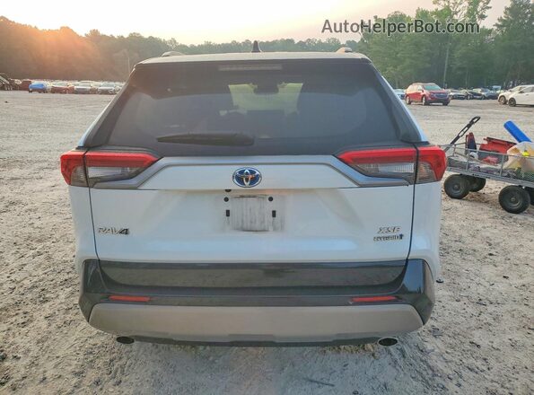 2T3E6RFV9PW042829 2023 TOYOTA RAV4 White უკანა ხედი