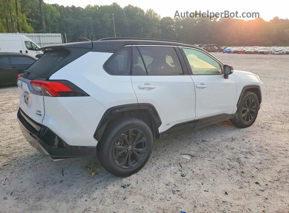 2T3E6RFV9PW042829 2023 TOYOTA RAV4 White უკანა მარჯვენა
