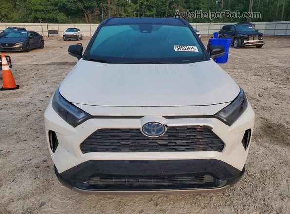 2T3E6RFV9PW042829 2023 TOYOTA RAV4 White წინა ხედი
