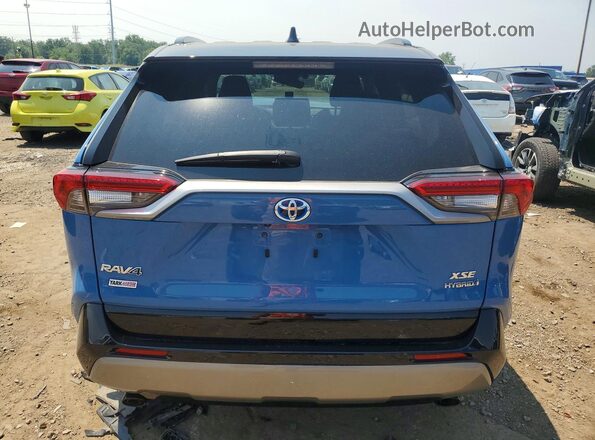 2T3E6RFV9RW059584 2024 TOYOTA RAV4 Синий Вид сзади