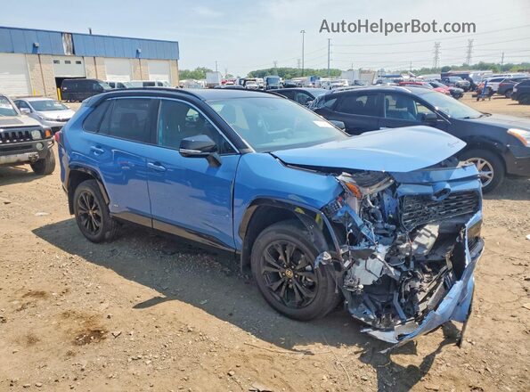 2T3E6RFV9RW059584 2024 TOYOTA RAV4 Синий Передняя правая четверть