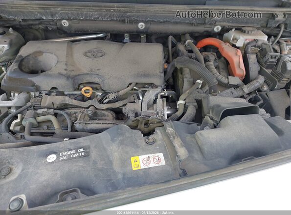 2T3E6RFVXMW007471 2021 TOYOTA RAV4 HYBRID Серебряный Вид сзади
