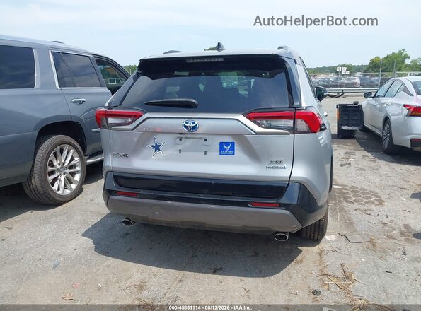 2T3E6RFVXMW007471 2021 TOYOTA RAV4 HYBRID Серебряный 