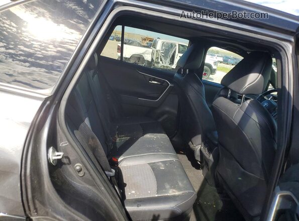 2T3EWRFV0LW074188 2020 TOYOTA RAV4 Gray Rear seats view
