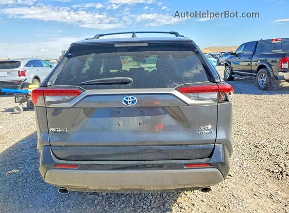 2T3EWRFV0LW074188 2020 TOYOTA RAV4 Gray Rear view