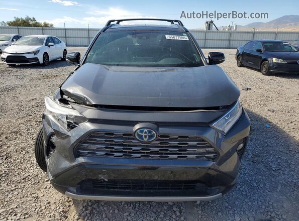2T3EWRFV0LW074188 2020 TOYOTA RAV4 Gray Front view