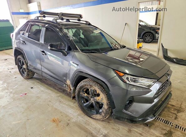 2T3EWRFV1LW096586 2020 TOYOTA RAV4 Gray Front right