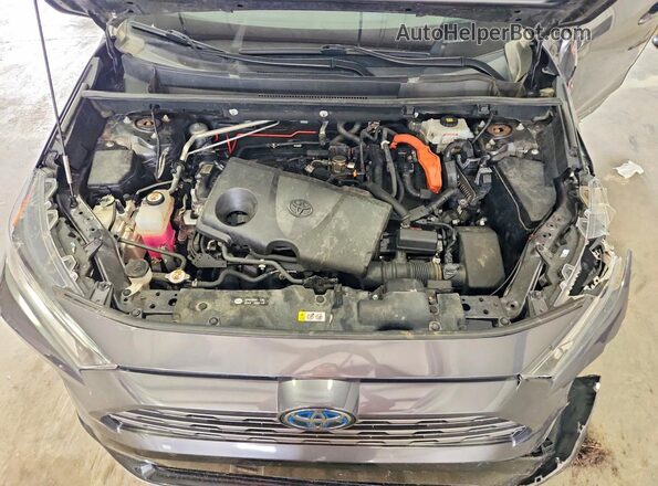 2T3EWRFV1LW096586 2020 TOYOTA RAV4 Gray Engine compartment view
