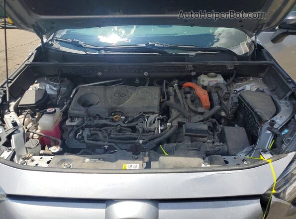 2T3EWRFV6LW099807 2020 TOYOTA RAV4 Серебряный Вид подкапотного пространства