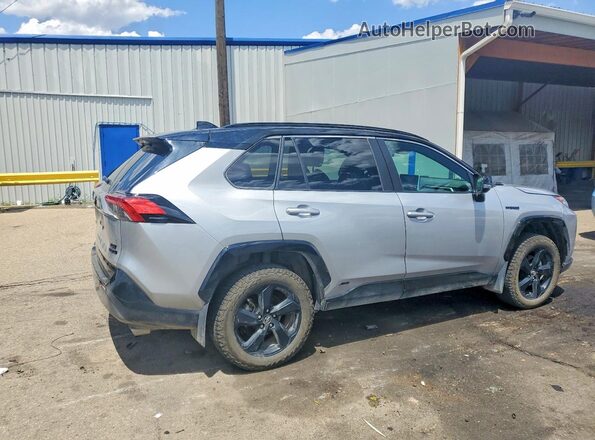 2T3EWRFV6LW099807 2020 TOYOTA RAV4 Серебряный Задняя правая четверть