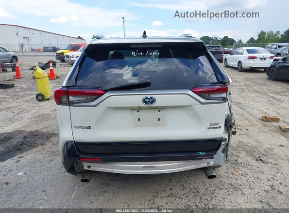 2T3EWRFV7KW008736 2019 TOYOTA RAV4 HYBRID White 