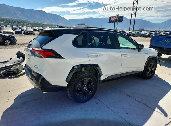 2T3EWRFV8KW014187 2019 TOYOTA RAV4 White უკანა მარჯვენა