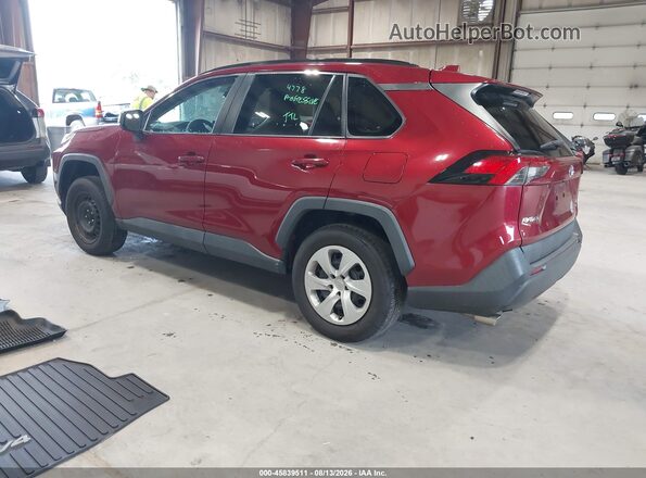 2T3F1RFV0KW045551 2019 TOYOTA RAV4 Maroon Задня ліва чверть