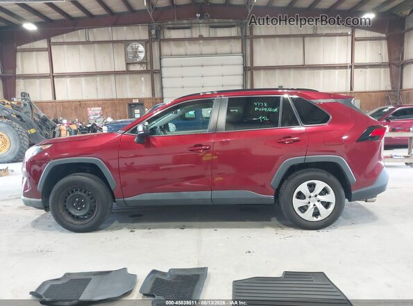 2T3F1RFV0KW045551 2019 TOYOTA RAV4 Maroon Панорамний вид салону 360°