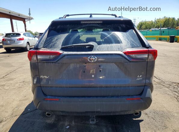 2T3F1RFV0KW063399 2019 TOYOTA RAV4 Gray Vista trasera