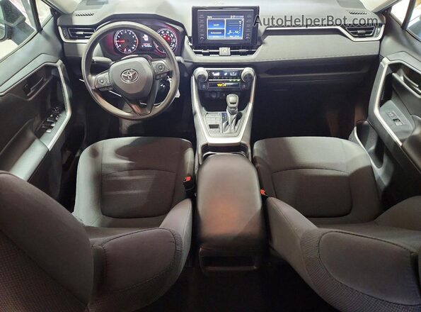 2T3F1RFV0KW068764 2019 TOYOTA RAV4 Black Առջևի վահանակի տեսք